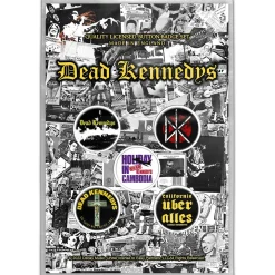 Hot Dead Kennedys: Fresh Fruit - Pinssi setti 5kpl Pinssit Ja Rintanapit|Dead Kennedys