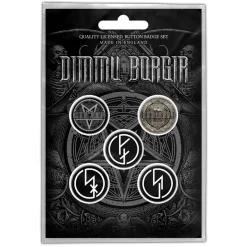 Outlet Dimmu Borgir Eonian - Pinssi setti 5kpl Pinssit Ja Rintanapit|Rock´N´Roll Lifestyle