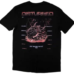 Hot Disturbed: European Tour '23 Medallion -T-paita T-Paidat|Bändipaidat
