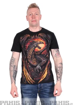 Clearance Dragon Furnace T-paita T-Paidat|Lohikäärmeet