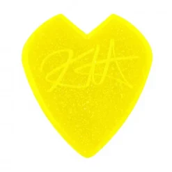 Hot Jazz III Kirk Hammett -plektrat, 6kpl yellow sparkle Plektrat