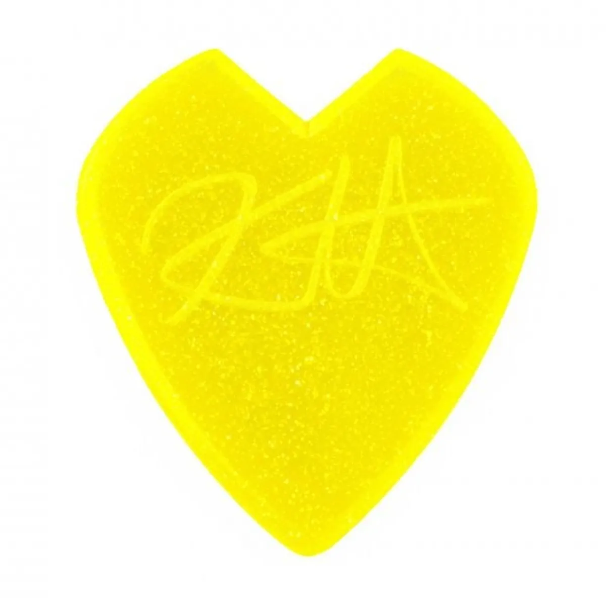 Hot Jazz III Kirk Hammett -plektrat, 6kpl yellow sparkle Plektrat