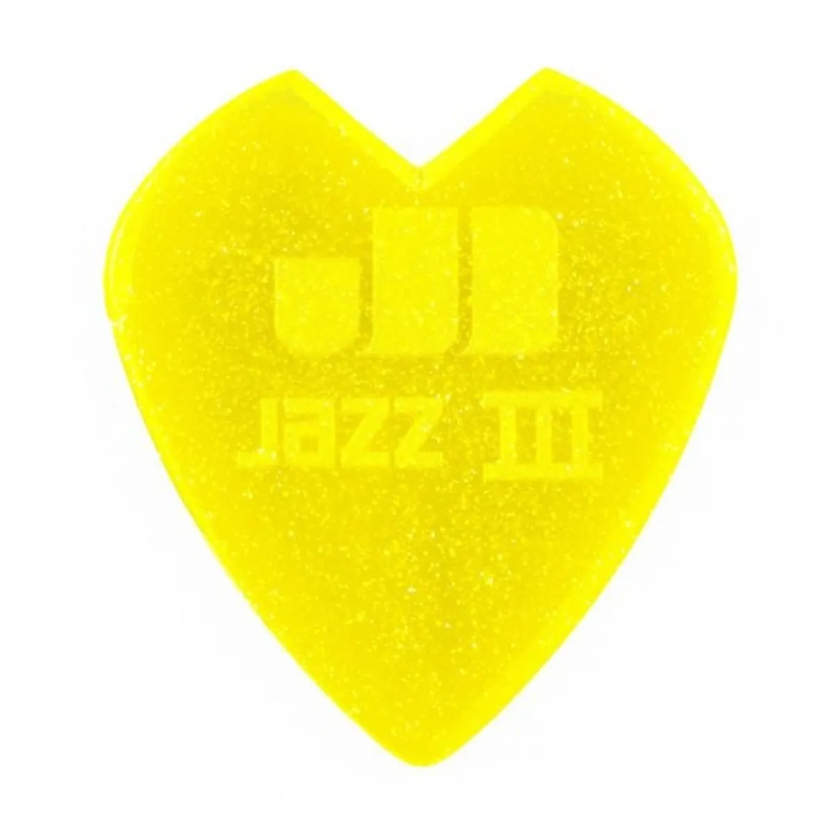 Hot Jazz III Kirk Hammett -plektrat, 6kpl yellow sparkle Plektrat