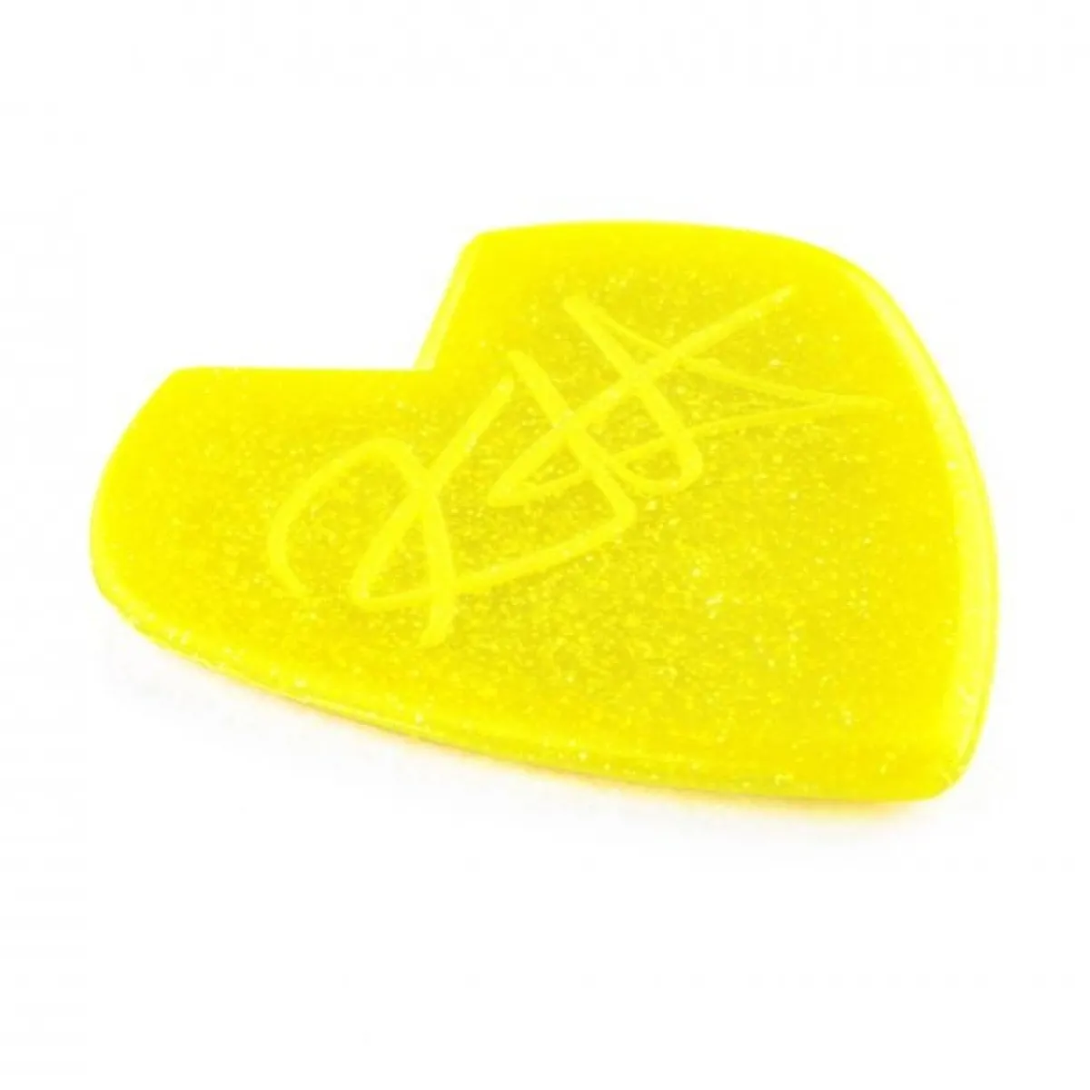 Hot Jazz III Kirk Hammett -plektrat, 6kpl yellow sparkle Plektrat