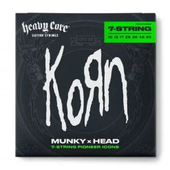 Sale Korn 10-65 Heavy Core - 7-Kielisen Sähkökitaran kielet Kitarankielet|Korn