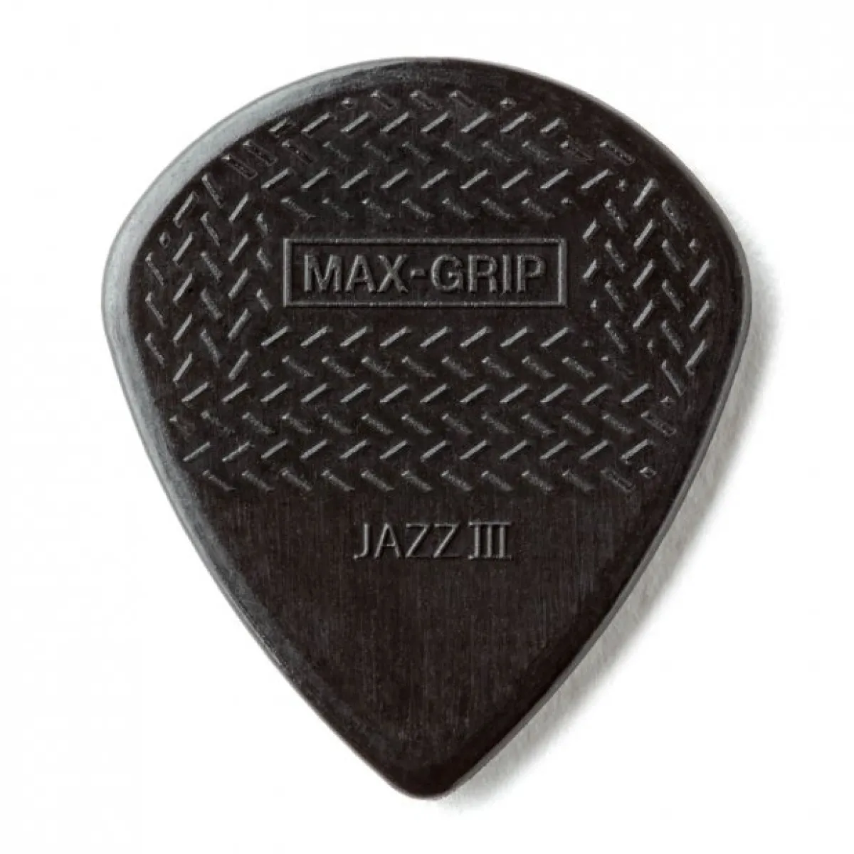 Max-grip Jazz III -plektrat, 6kpl Musta Plektrat