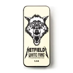 New 1,14mm Hetfield's White Fang - Plektrasetti 6kpl Metallica|Plektrat