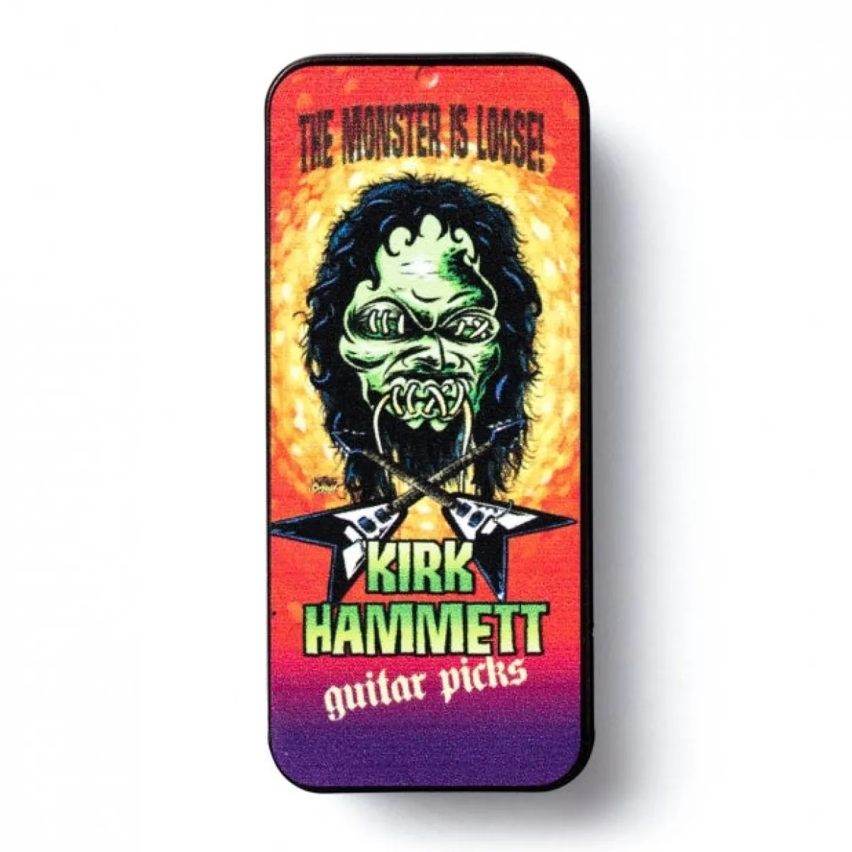 Best 0,88mm Kirk Hammet - Plektrasetti 6kpl Metallica|Plektrat
