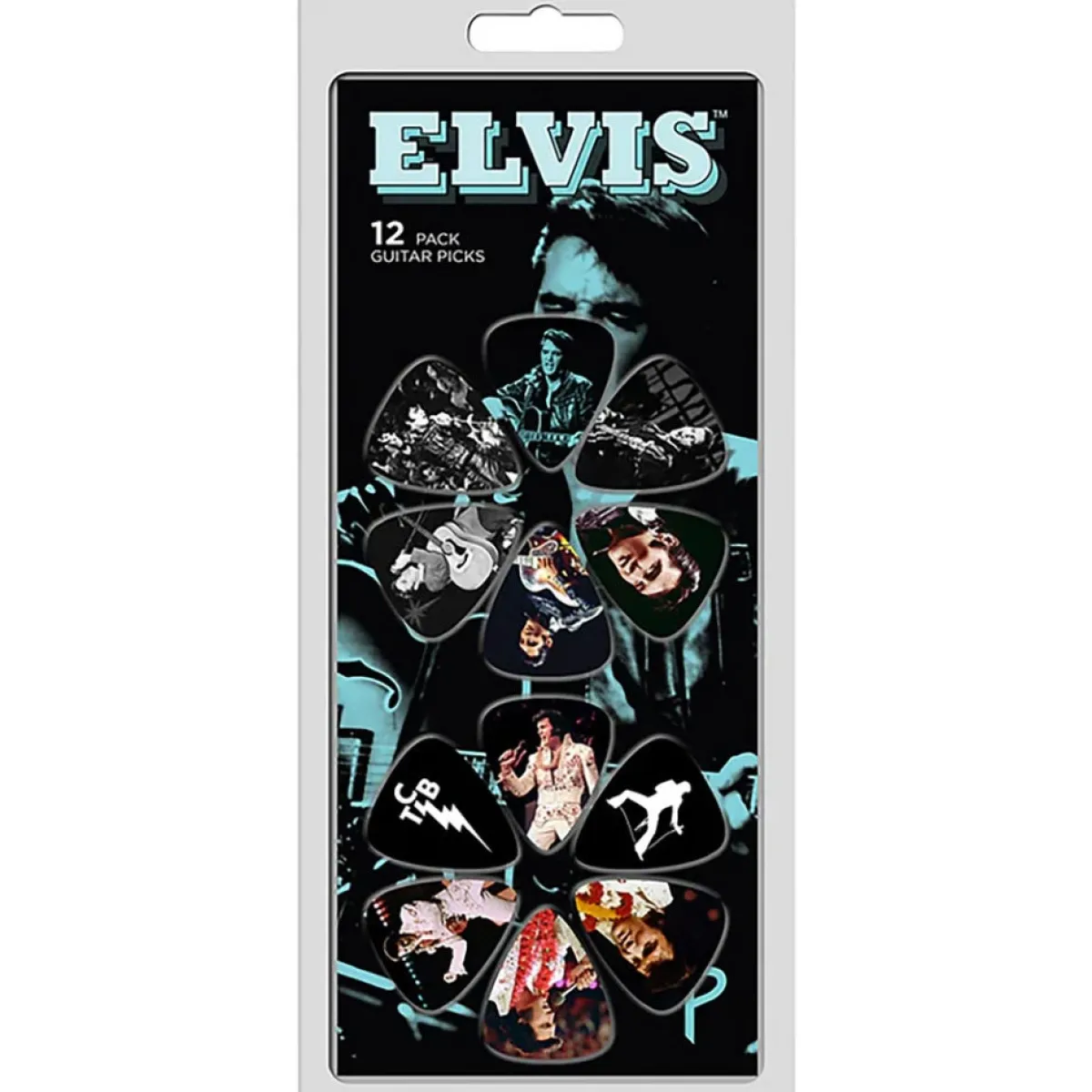 Online Elvis Presley: Faces - Plektrasetti 12 kpl Plektrasetit|Elvis Presley