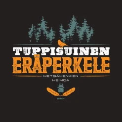 Hot Eräperkele T-paita Asenne T-Paidat|Eräjormat