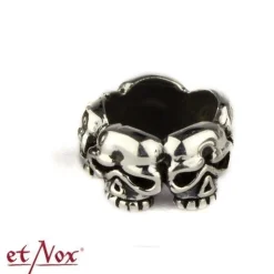 Hot Skulls - Parta- ja hiuskoru, 925 hopeaa Bikerit|Rock´N´Roll Lifestyle
