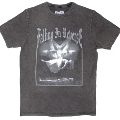 Clearance Falling In Reverse: Floating - T-paita, harmaa T-Paidat|Goottikamaa