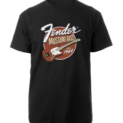 Outlet Fender Mustang Bass - T-paita Bändipaidat|Fender