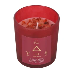 Hot Fire Element Juniper Berry Crystal Chip - Kynttilä Ystävälle|Kynttilät Ja Kynttilänjalat