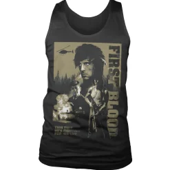 Online First Blood - Miesten hihaton paita Hihattomat Paidat|Rambo