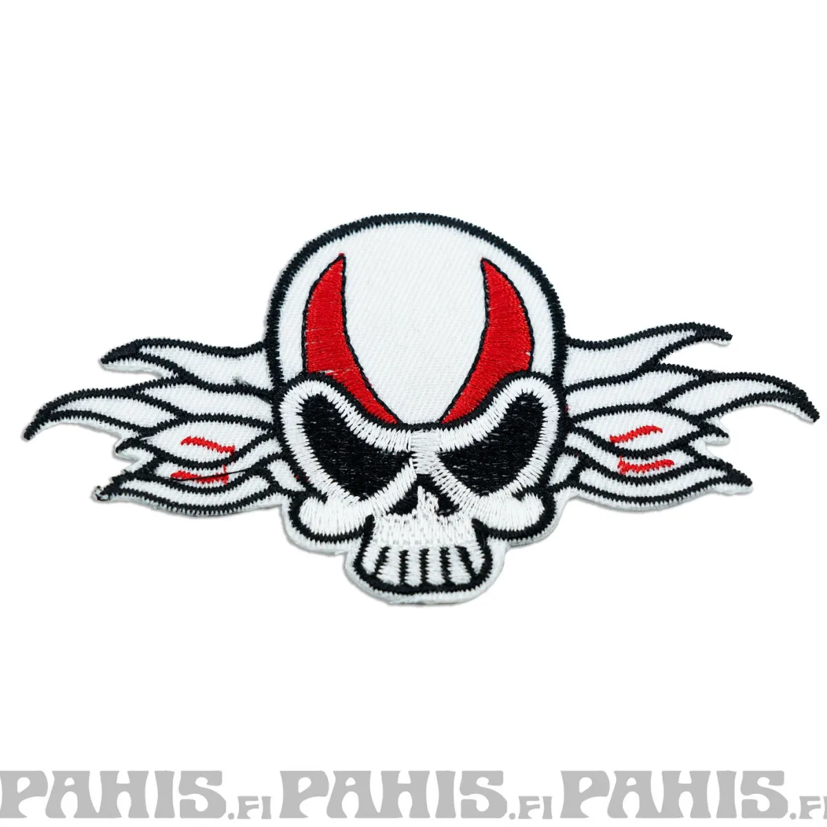 Online Flame Skull - kangasmerkki Kangasmerkit|Bikerit