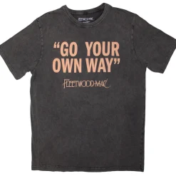Fleetwood Mac: Go your own way - Stone wash T-paita T-Paidat|Bändipaidat