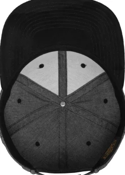 Discount Chambray-Suede snapback - Lippis, black Lippikset