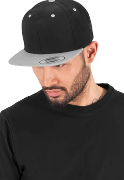 classic snapback 2-Tone - lippis, black/silver Lippikset