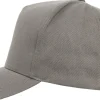 Sale 5-panel curved classic - lippis, grey Lippikset