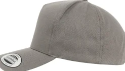 Sale 5-panel curved classic - lippis, grey Lippikset