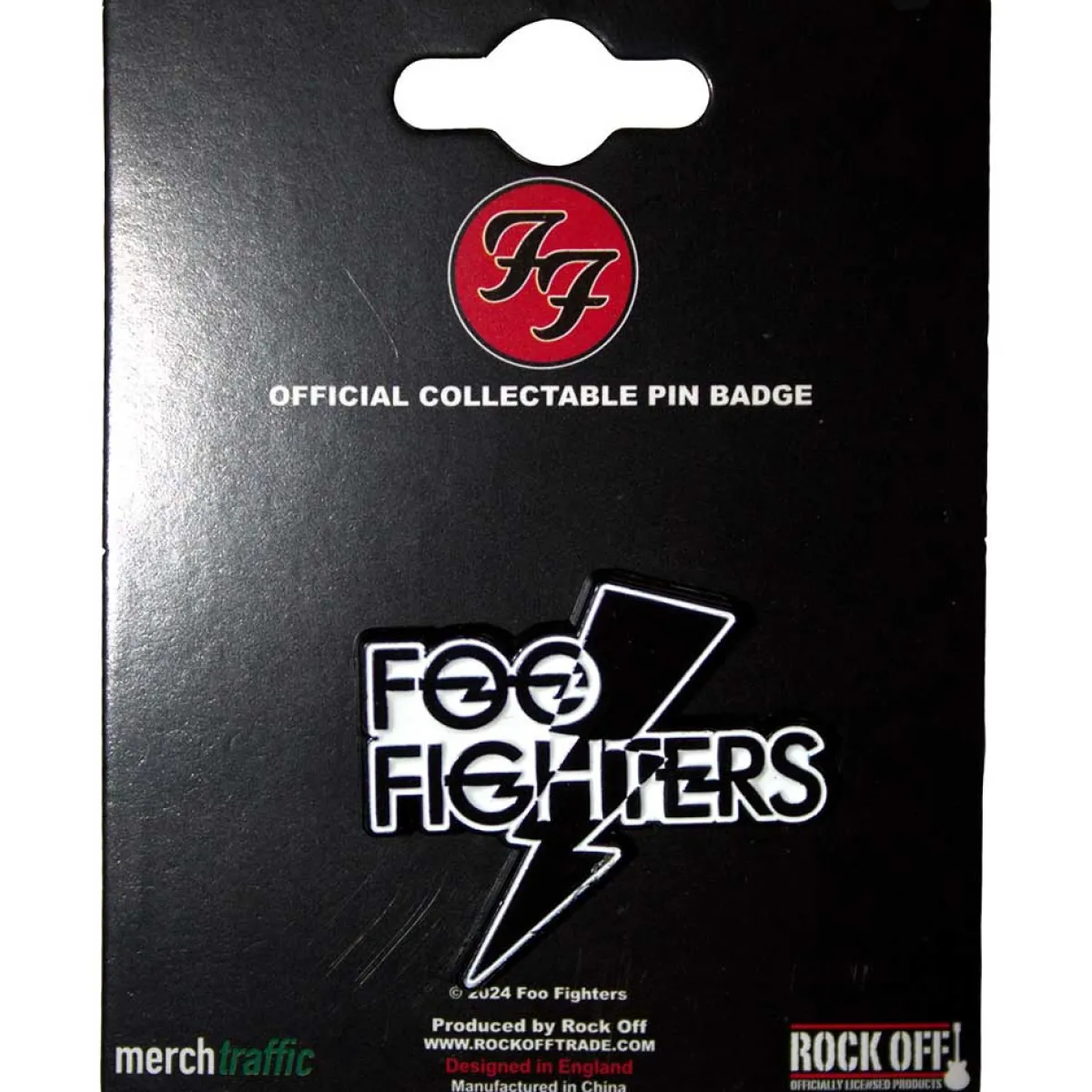 Hot Foo Fighters: Flash logo - Pinssi Pinssit Ja Rintanapit|Foo Fighters