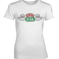 Hot Friends Central Perk - Naisten T-paita, valkoinen T-Paidat|Frendit
