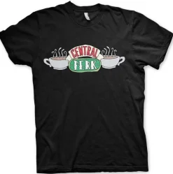 Hot Friends Central Perk - T-paita, musta T-Paidat|T-Paidat