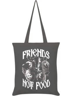 Best Friends Not Food - kangaskassi Hippikamaa|Kangaskassit