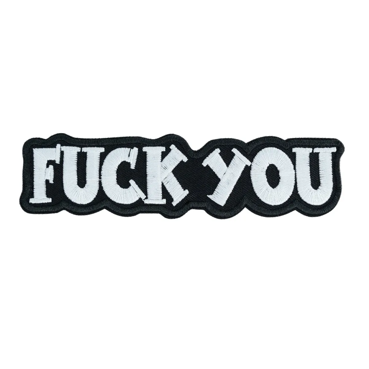 New Fuck You - kangasmerkki Haalarimerkit|Kangasmerkit