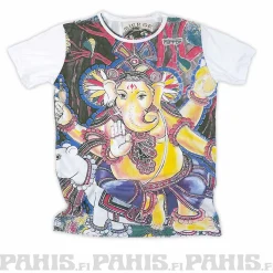 Best Ganesha - T-paita, valkoinen Hippikamaa|T-Paidat