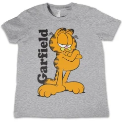 Discount Garfield - lasten t-paita, harmaa Karvinen|Paidat