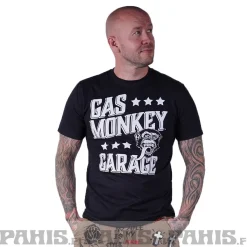 Clearance Gas Monkey Garage Monkeystars - T-paita Autoteema|T-Paidat