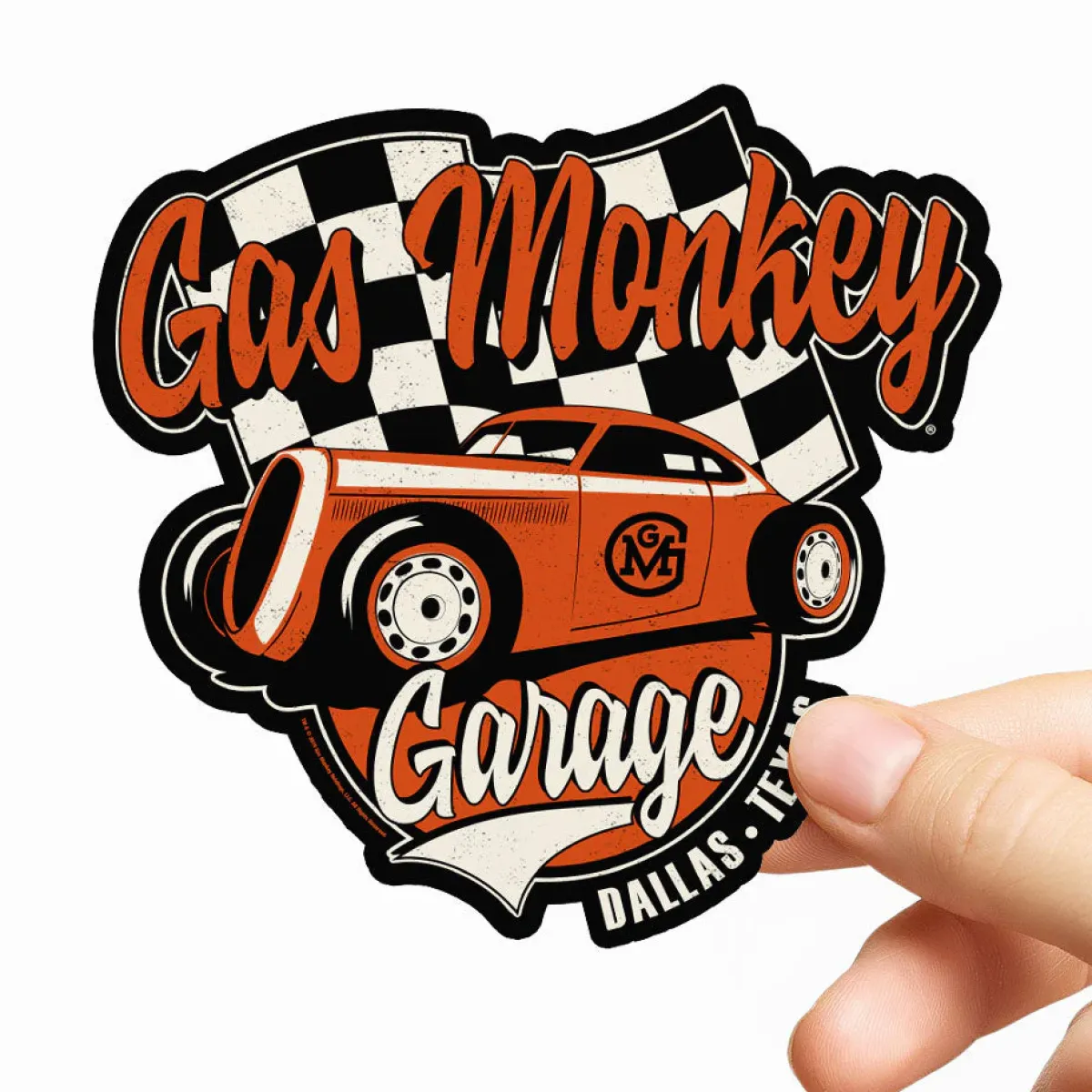Outlet Gas Monkey Garage Racing - Tarra 10cm Autoteema|Toimistotarvikkeet