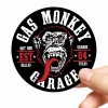 New Gas Monkey Garage Round Seal - Tarra 9cm Toimistotarvikkeet|Gas Monkey Garage