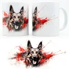 Online German Shepherd splatter-Muki Koiramukit
