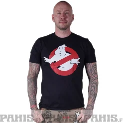 Discount Ghostbusters Distressed Logo - T-paita T-Paidat|T-Paidat