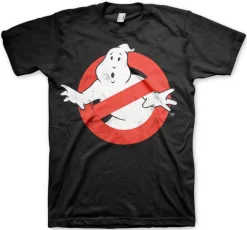 Discount Ghostbusters Distressed Logo - T-paita T-Paidat|T-Paidat