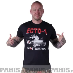 Clearance Ghostbusters Ecto-1 - T-paita T-Paidat|Ghostbusters