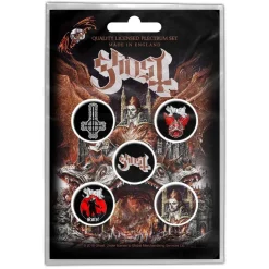 Clearance Ghost Prequelle - Pinssi setti 5kpl Pinssit Ja Rintanapit|Ghost