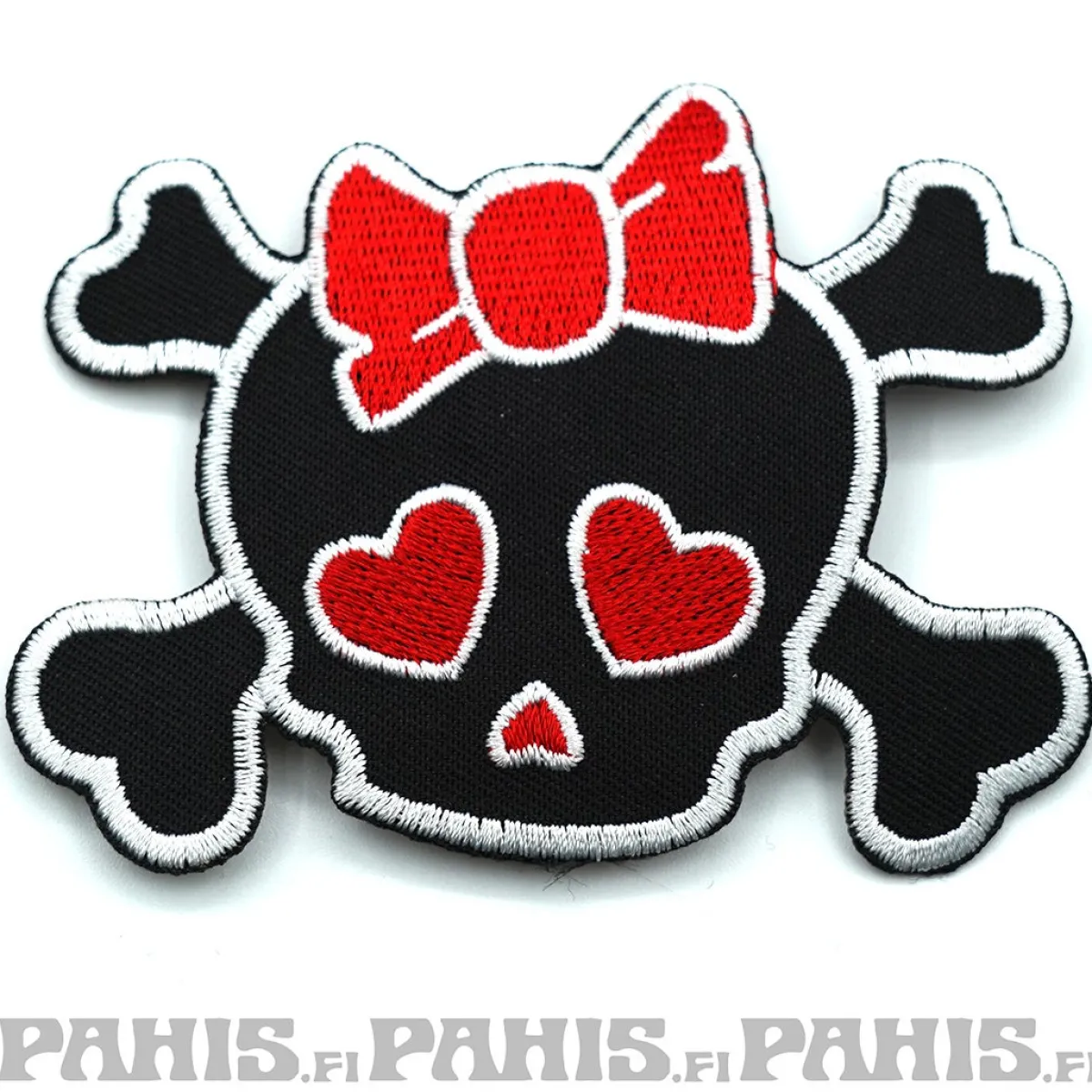 Best Girly Skull - kangasmerkki Haalarimerkit|Rockabilly