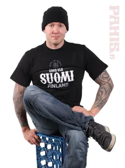 Discount Good Old Suomi - T-paita Asenne T-Paidat