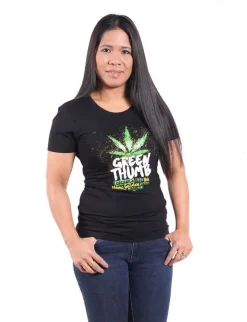 Best Green Thumb - Lady Fit T-paita Asenne T-Paidat