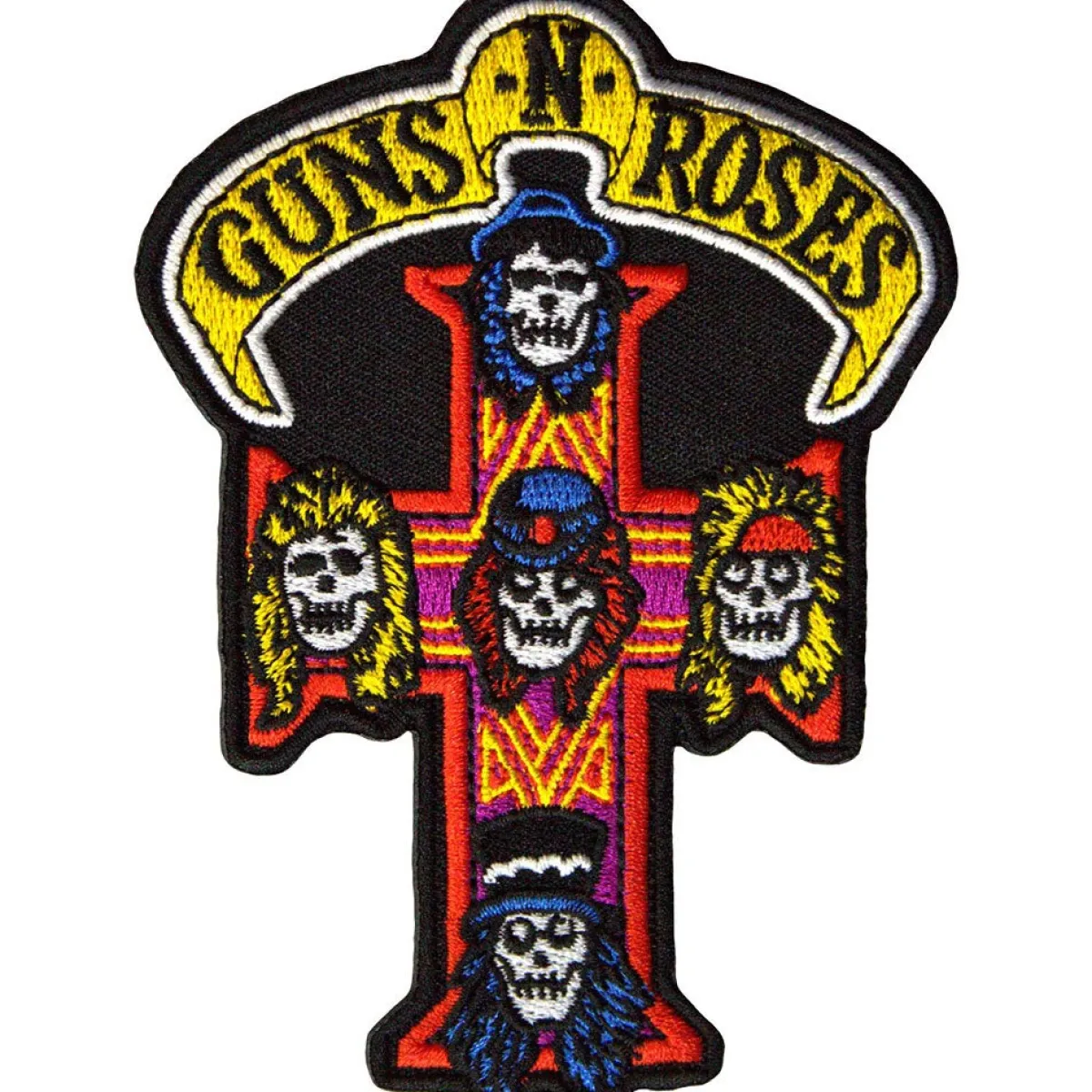 Sale Guns N' Roses: Appetite for destruction cross - Kangasmerkki Kangasmerkit|Guns N Roses