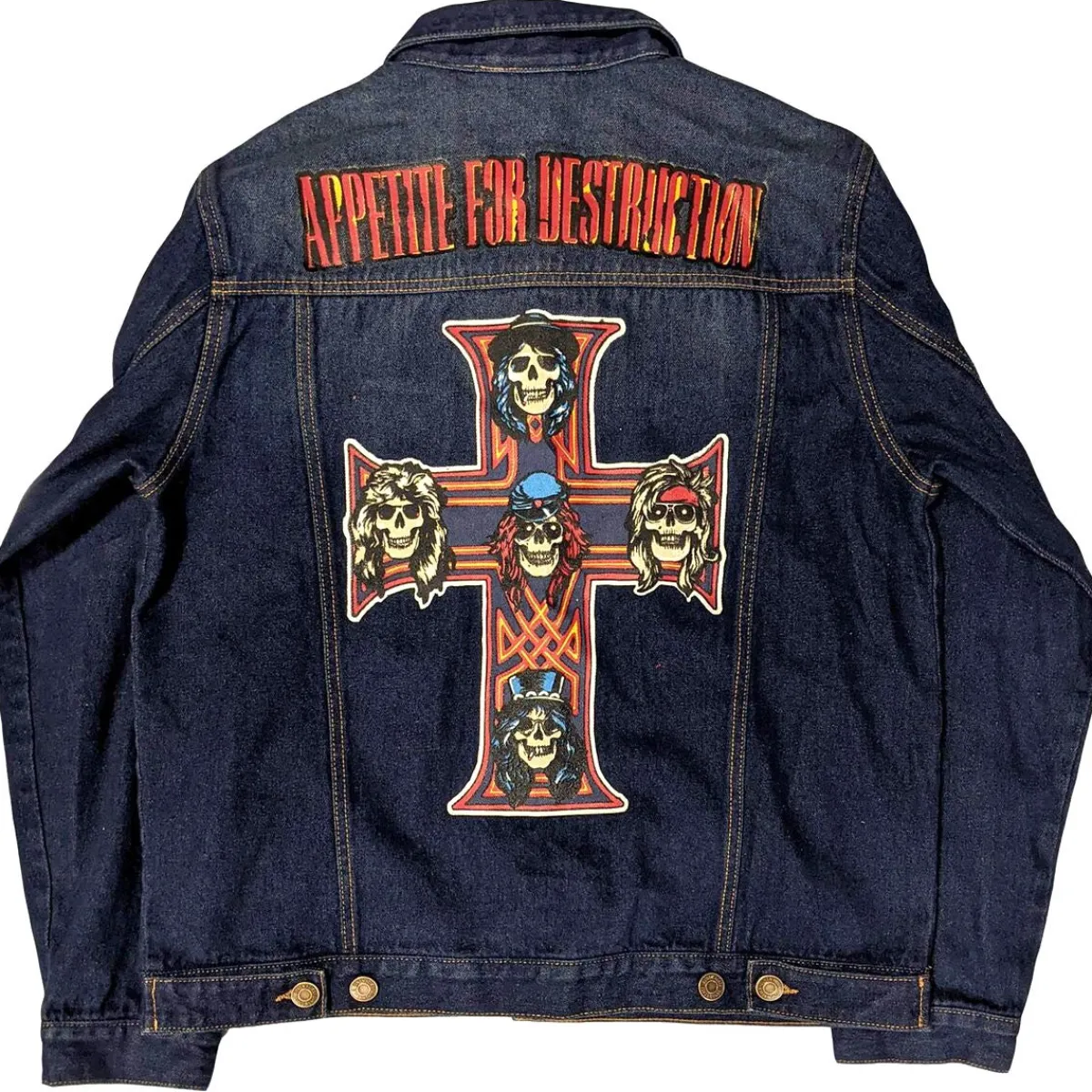Outlet Guns N' Roses Appetite For Destruction - Unisex Farkkutakki Takit|Takit