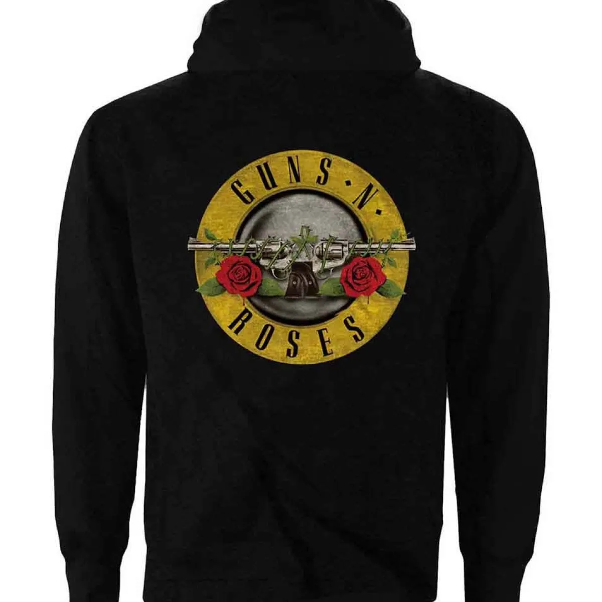 Discount Guns N' Roses: Classic Logo - Unisex vetoketjuhuppari Hupparit|Bändipaidat