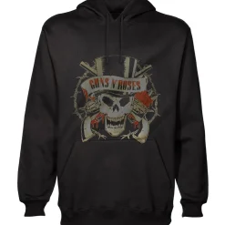 Guns N Roses Distressed Skull - Huppari Hupparit|Bändipaidat