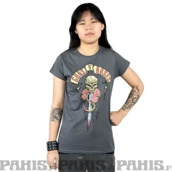 Hot Guns N Roses Dripping Dagger - Naisten T-paita T-Paidat|Guns N Roses