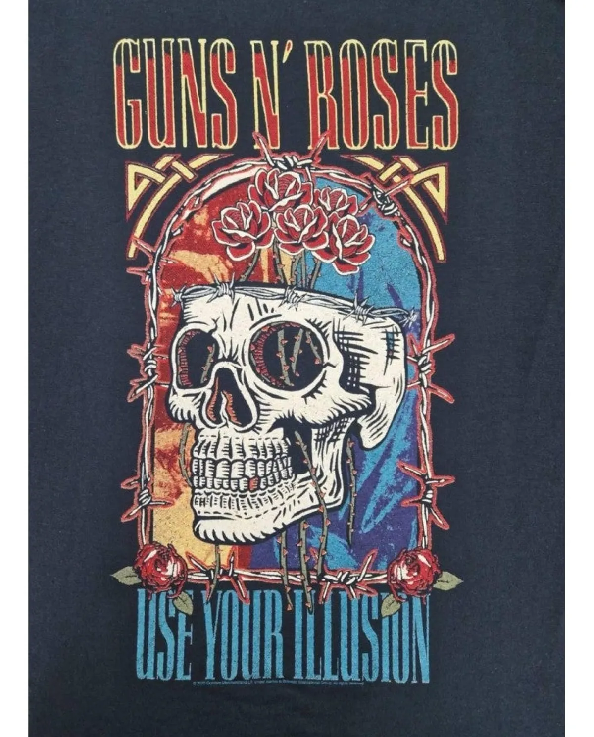 Outlet Guns N' Roses: Use Your Illusion Skull - Collegepaita Pitkähihaiset|Pitkähihaiset Paidat