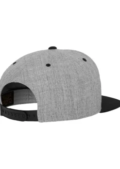 Clearance Flexfit classic snapback 3-Tone - lippis, h.grey/black/green Lippikset